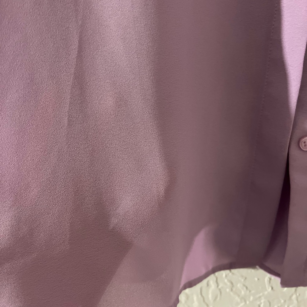 A little sheer lavender color blouse is like a purple pink color - Picture 4 of 4
